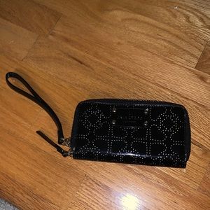 Kate Spade Black Wristlet
